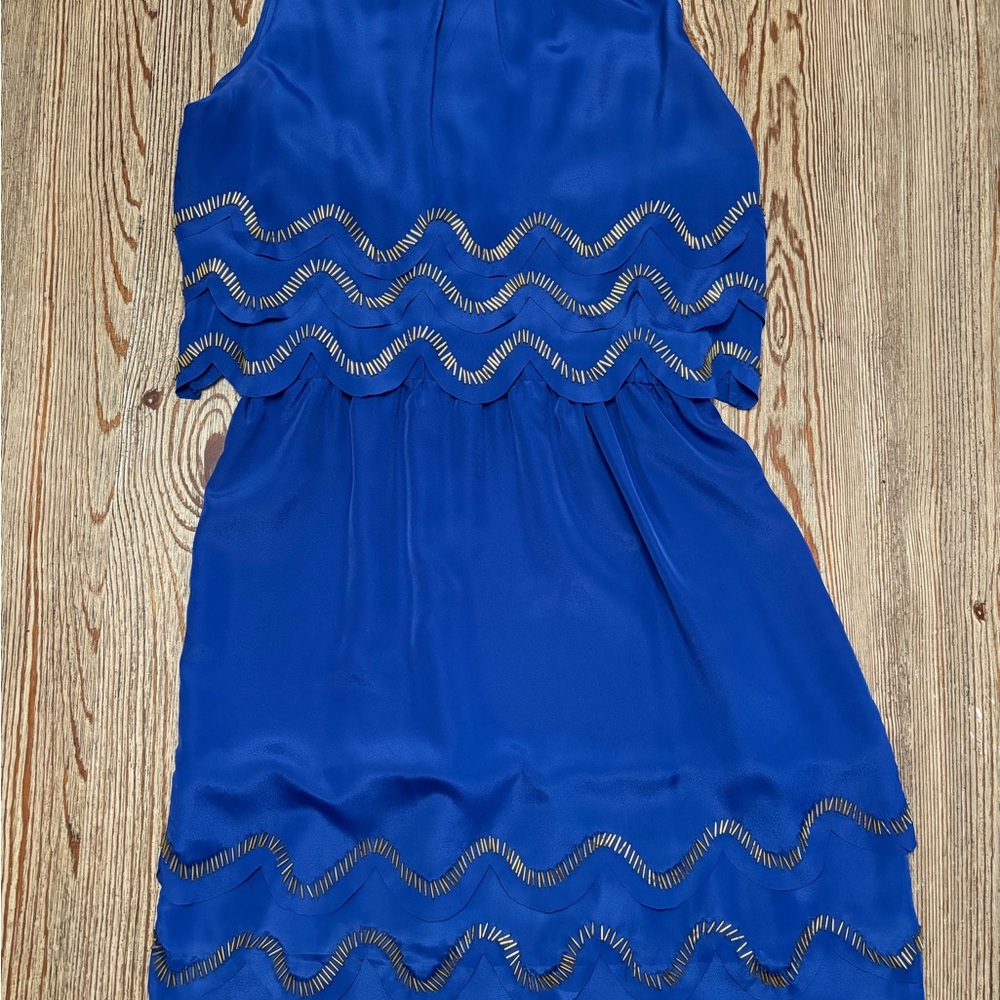 Cute Dress Blue Dry clean only
